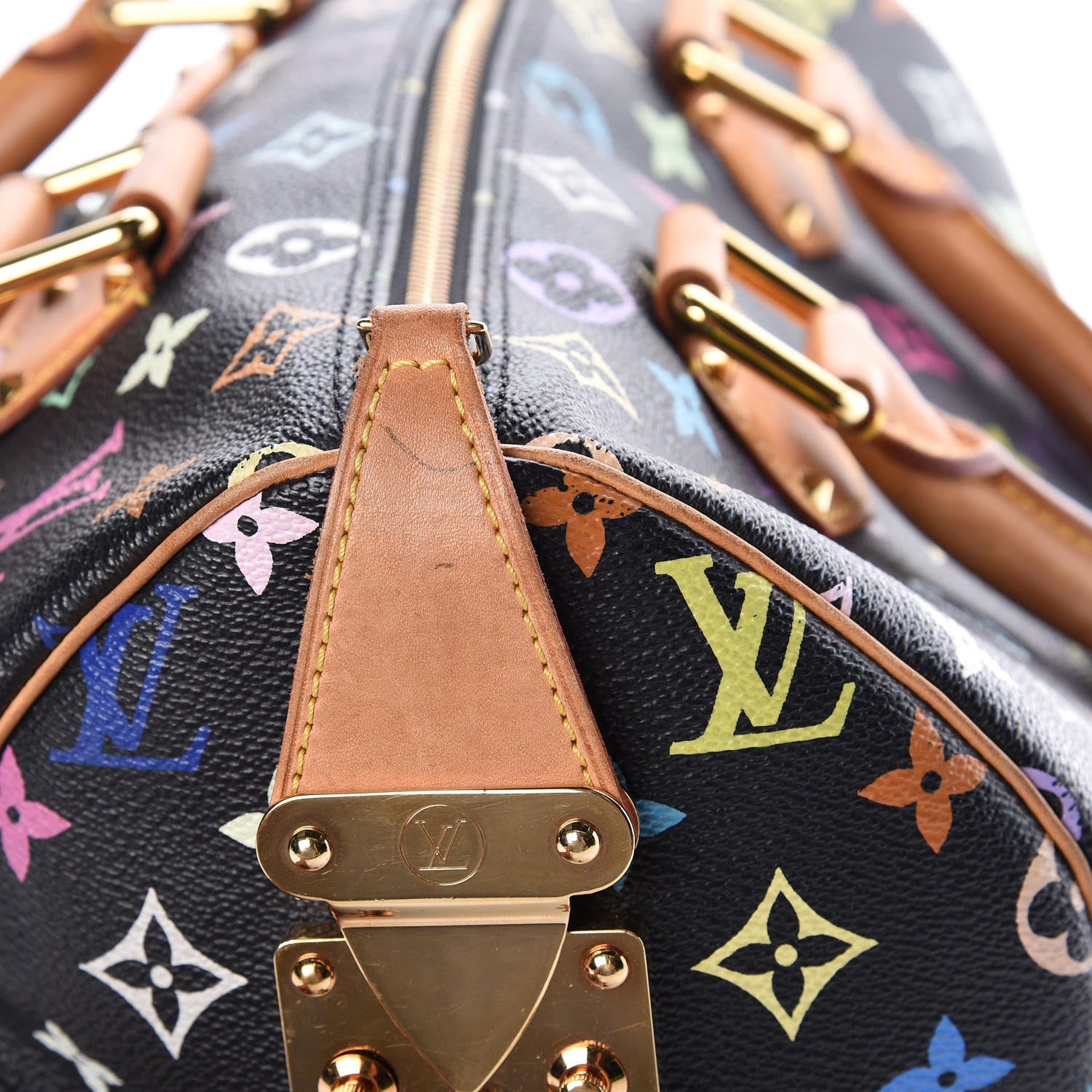 Louis Vuitton Monogram Multicolor Speedy 30 Black 11 of 23