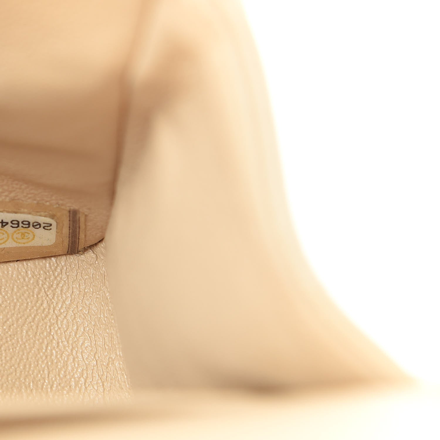 Chanel Caviar Quilted Medium Double Flap Beige 7 of 11