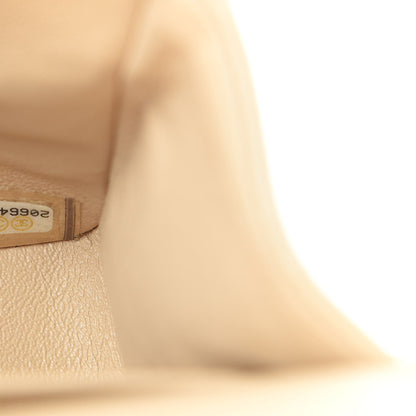 Chanel Caviar Quilted Medium Double Flap Beige 7 of 11