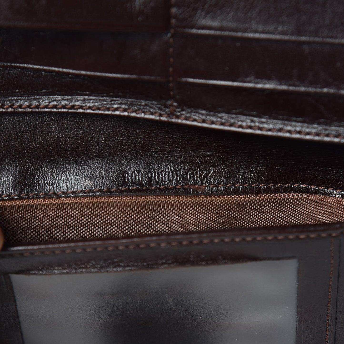 Zucca Continental Wallet Tobacco