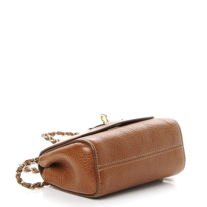 Mulberry Natural Calfskin Mini Lily Oak 5 of 10