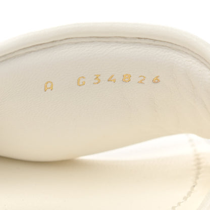 Chanel Tweed Cork CC Chain Mule Sandal 35.5 White 8 of 8