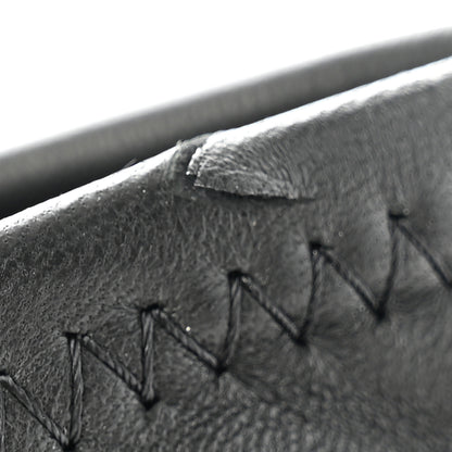 Chanel Stretch Lambskin Cap Toe CC Short Boots 37 Black 10 of 11