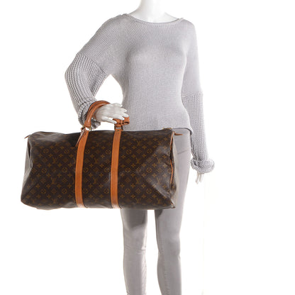 Louis Vuitton Monogram Keepall 55 2 of 7