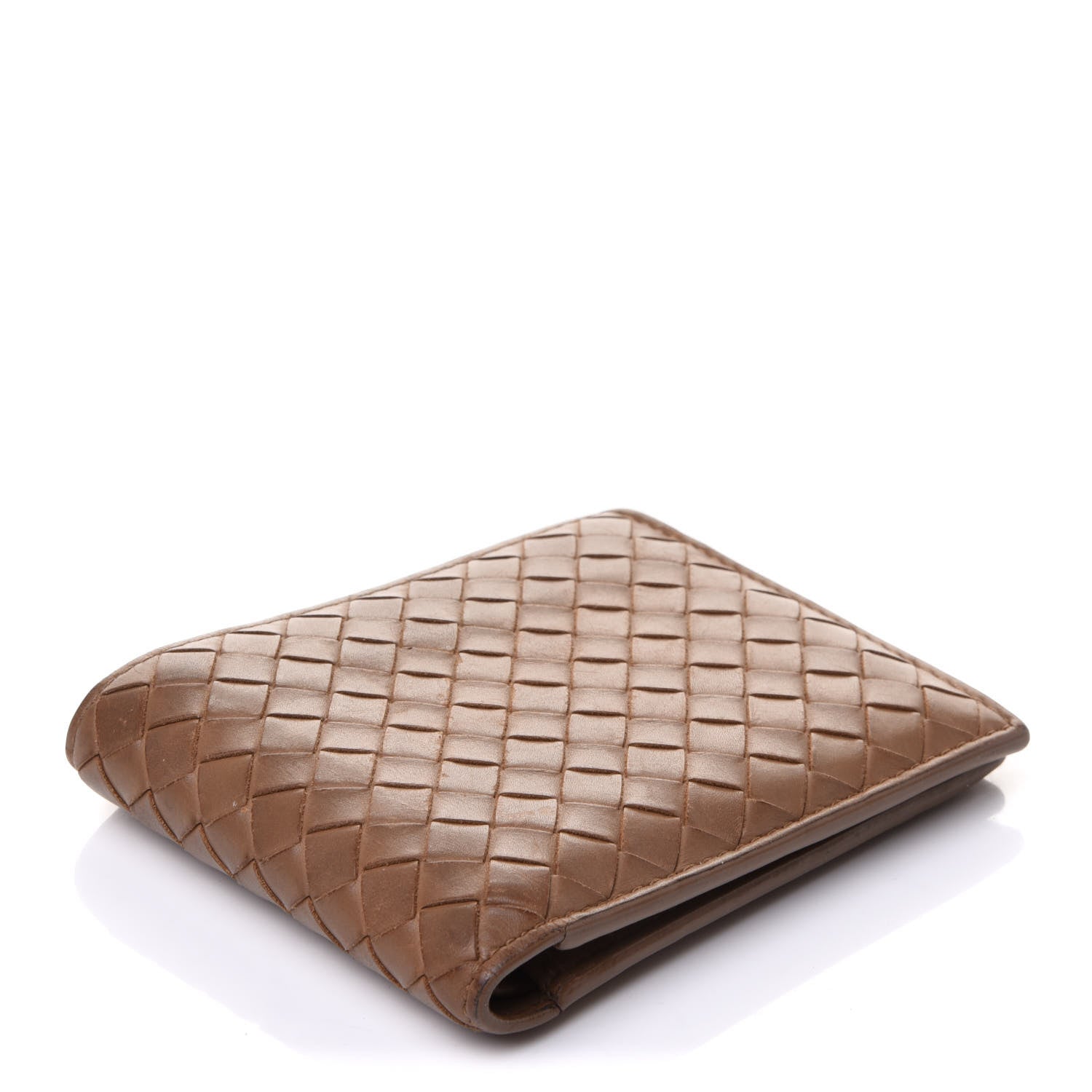 Bottega Veneta Nappa Intrecciato Bi-Fold Wallet Noce 4 of 18