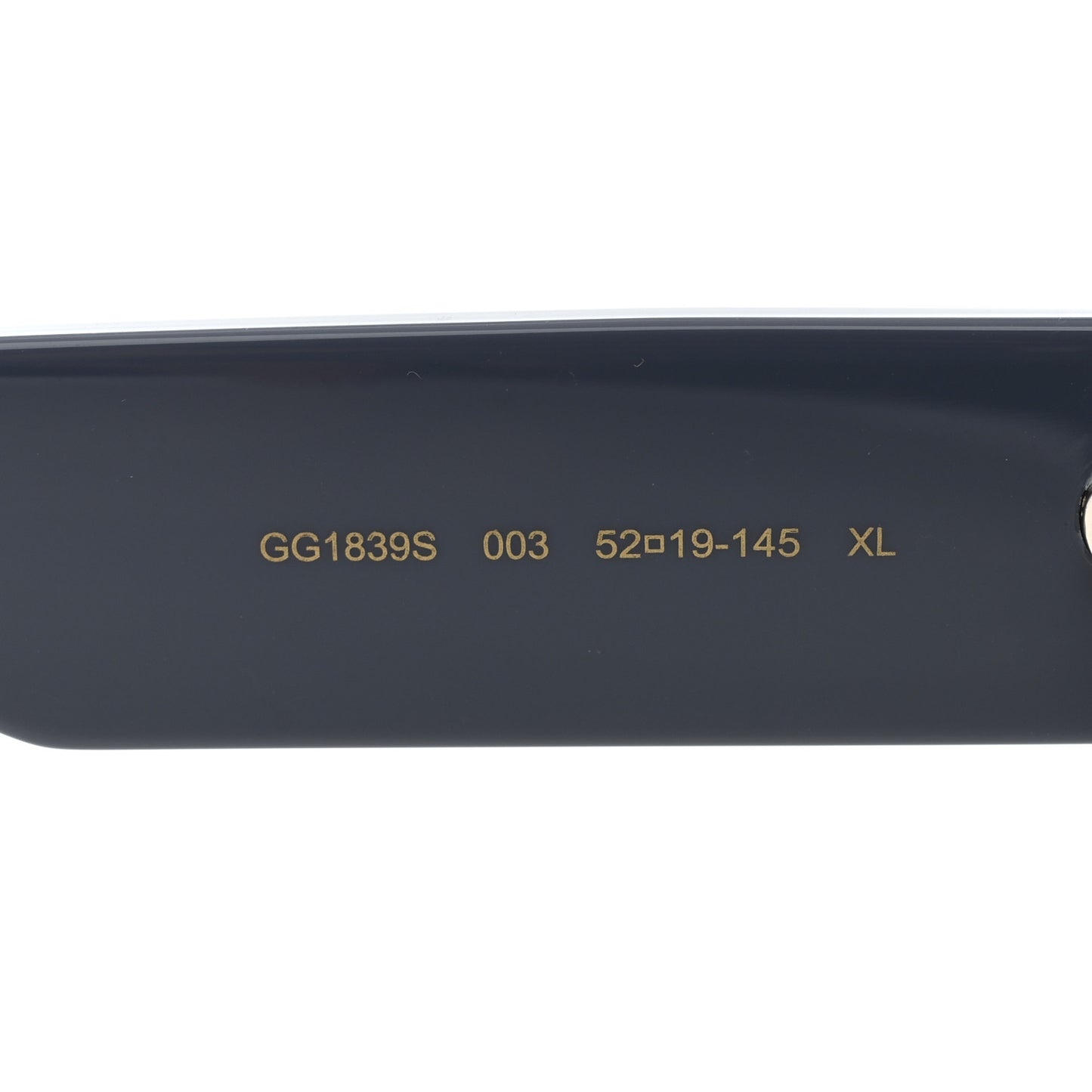 Acetate Rectangular Frame Sunglasses GG1839S Blue