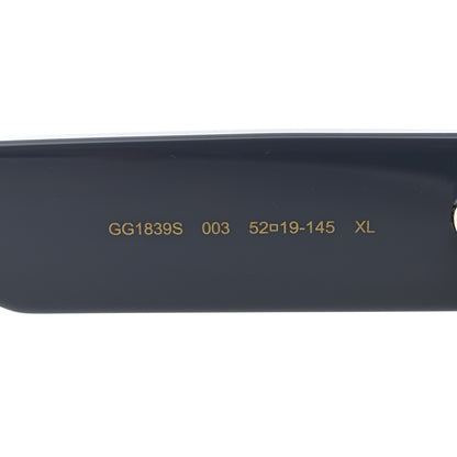 Gucci Acetate Rectangular Frame Sunglasses GG1839S Blue 5 of 7