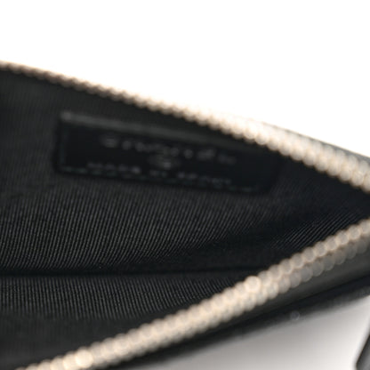 Chanel Iridescent Caviar Quilted CC Zip Card Holder Black 5 of 8