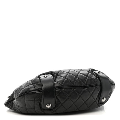Chanel Lambskin Small Chain Mail Hobo Black 4 of 11