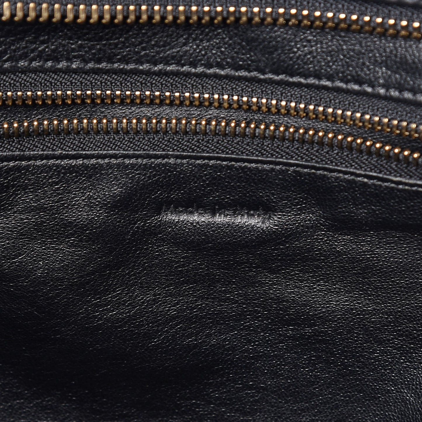 Smooth Calfskin Mini Luggage Black
