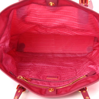 Prada Tessuto Nylon Saffiano Shopping Tote Ibisco 7 of 10