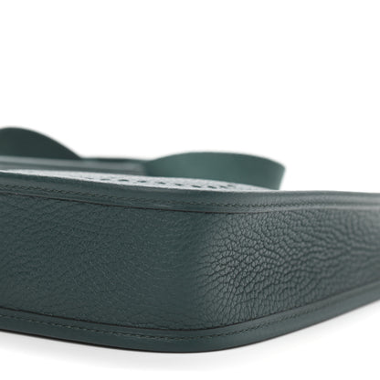 Hermes Taurillon Clemence Evelyne TPM Vert Cypress 10 of 11