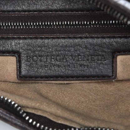 Bottega Veneta Nappa Stitched Intrecciato Medium Veneta Hobo Ebano 7 of 9