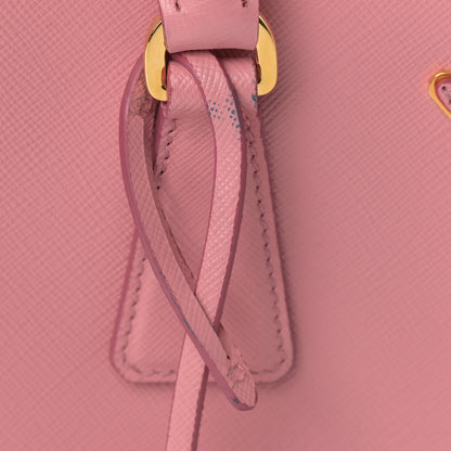 Prada Saffiano Small Galleria Double Zip Tote Petalo 16 of 16