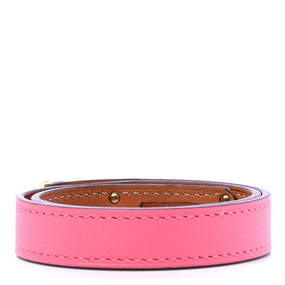 Hermes Swift Kelly Double Tour Bracelet Rose Azalee 2 of 6