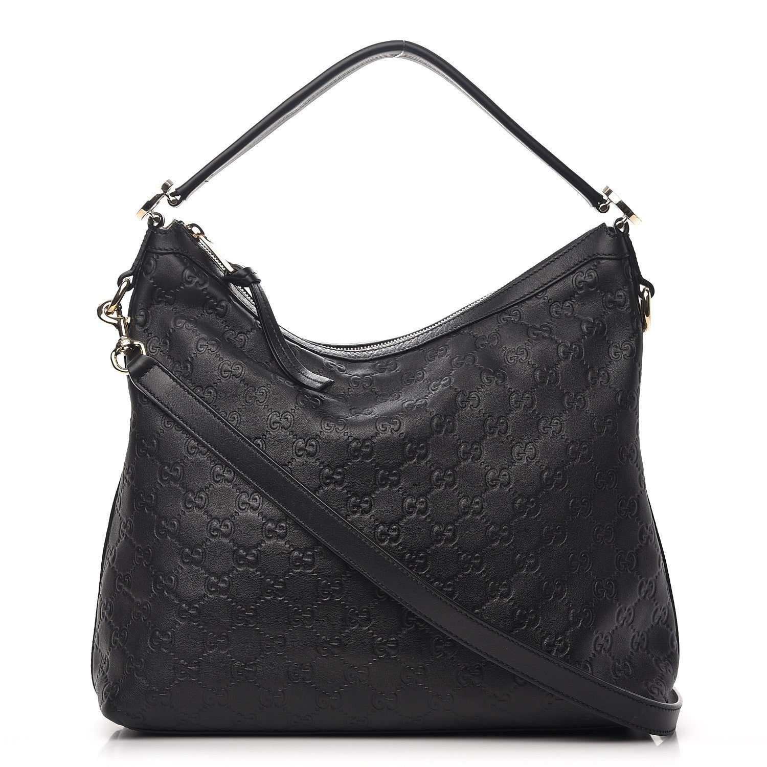 Gucci Guccissima Small Miss GG Hobo Black 1 of 18