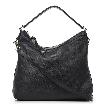 Gucci Guccissima Small Miss GG Hobo Black 1 of 18