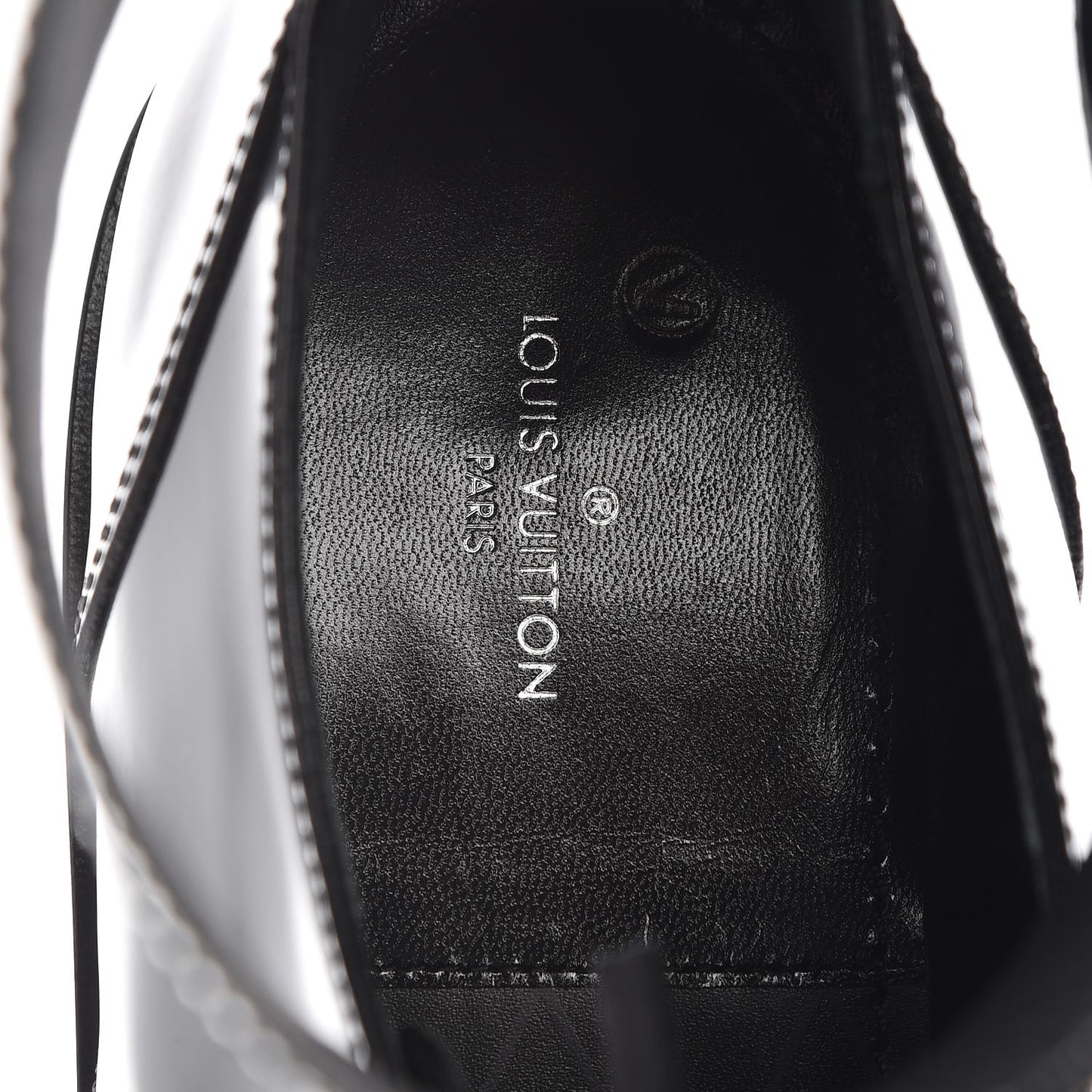 Patent Monogram Corcovado Flat Derby 41 Black