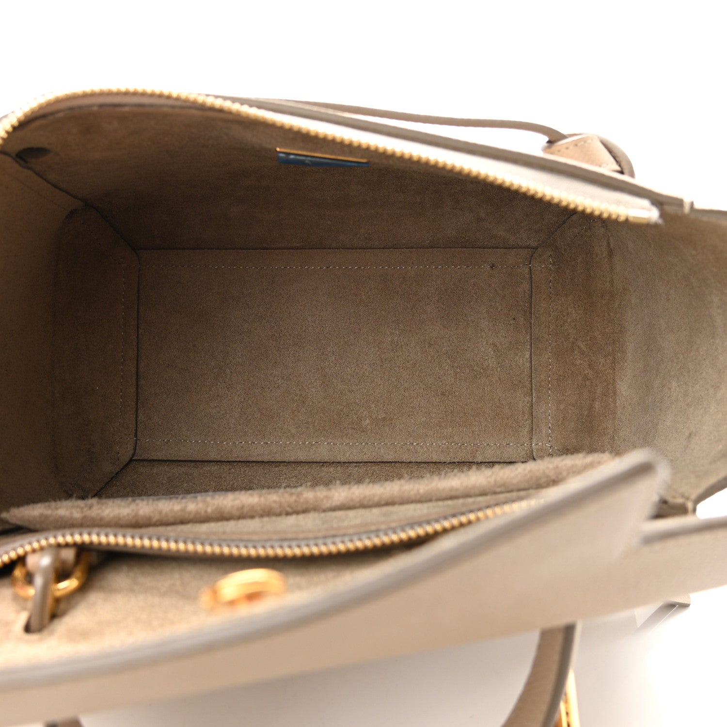 Celine Grained Calfskin Micro Belt Bag Light Taupe 5 of 16