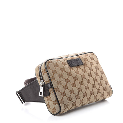 Gucci Monogram Belt Bag Dark Brown 3 of 5
