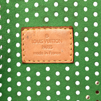 Louis Vuitton Monogram Perforated Speedy 30 Green 6 of 34