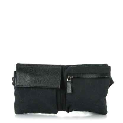 Gucci Monogram Belt Bag Black 1 of 7