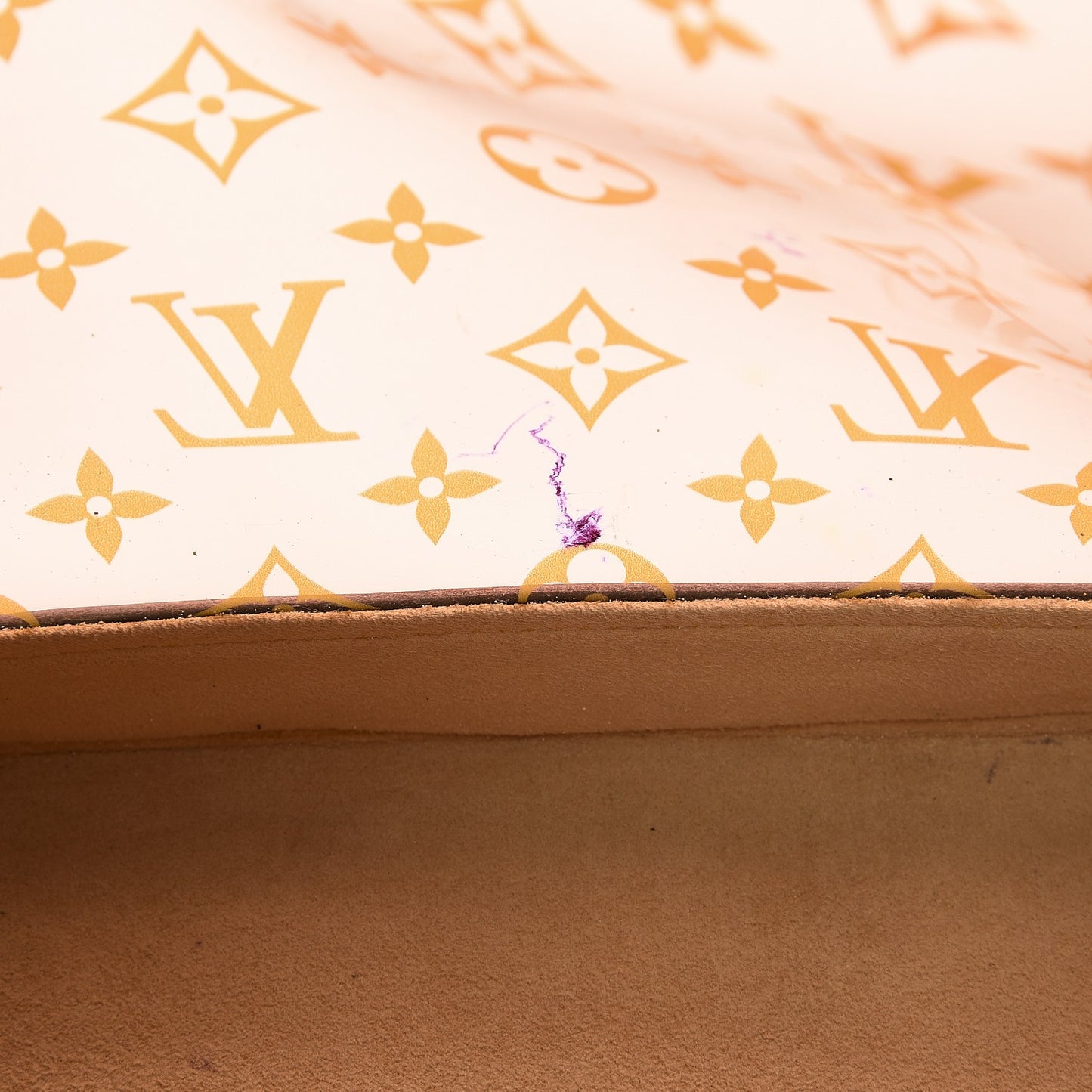 Vinyl Cabas Sac Ambre MM