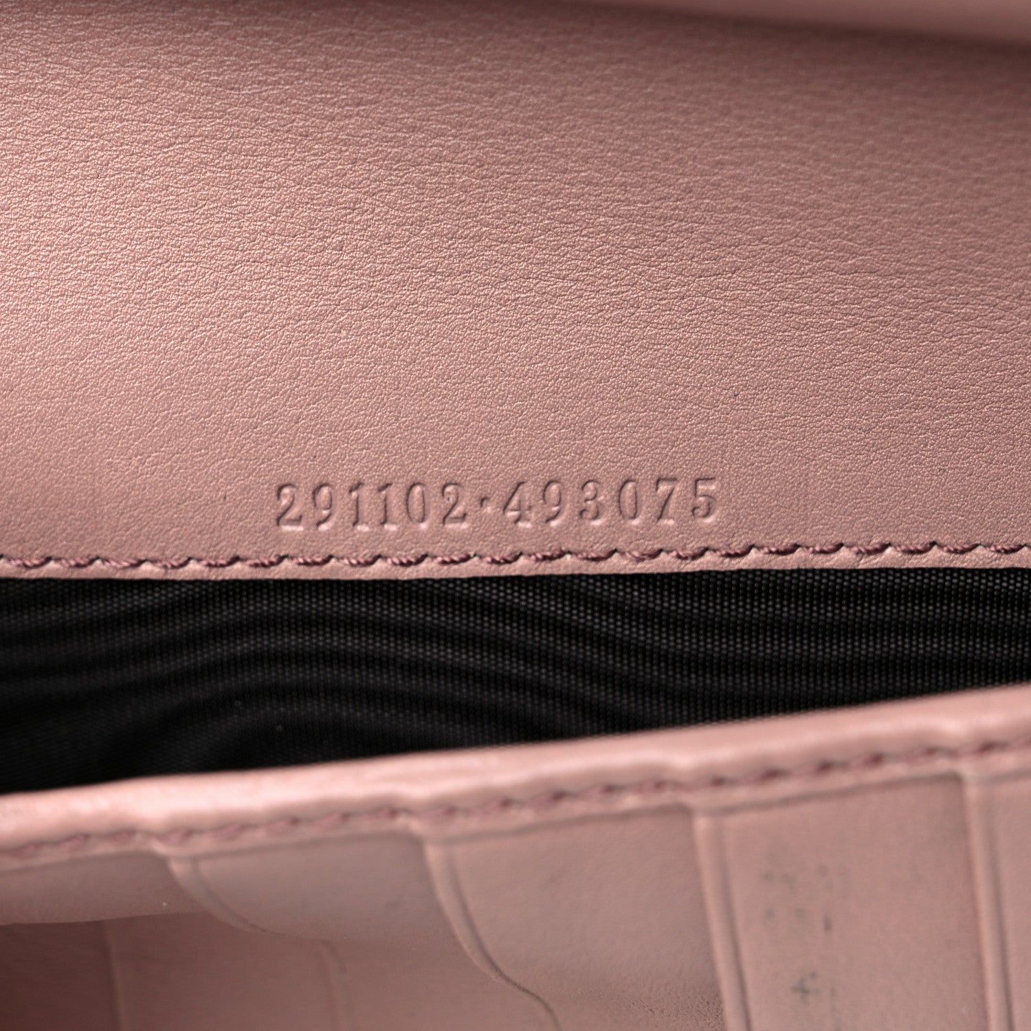 Gucci Patent Soho Zip Around Wallet Dark Cipria 7 of 23