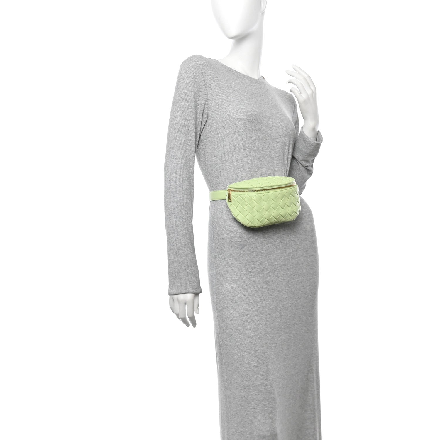 Bottega Veneta Nappa Intrecciato Belt Bag Fennel 2 of 9