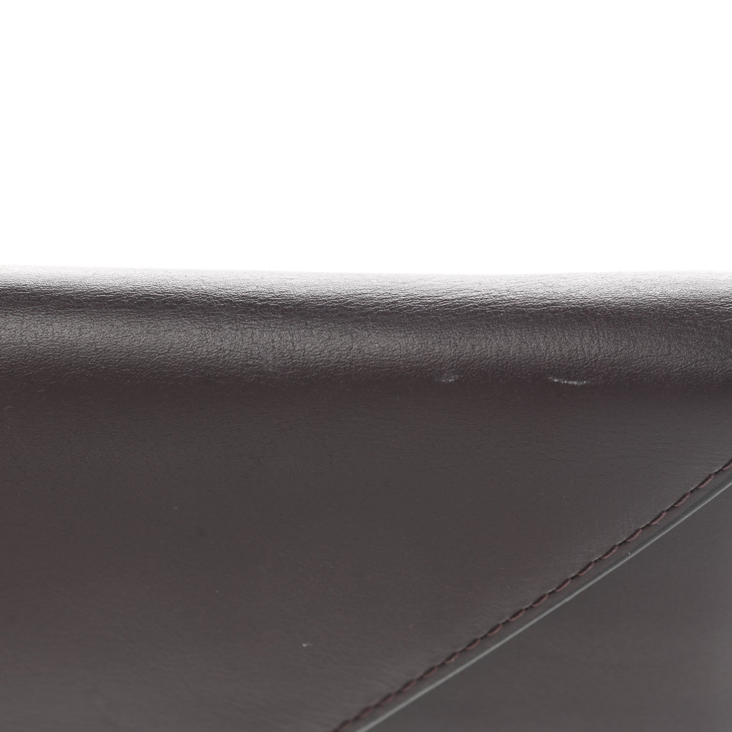 Alexander Wang Calfskin Prisma Skeletal Envelope Wallet Oxblood 9 of 9