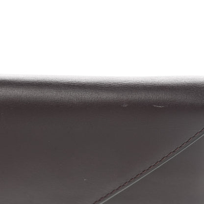 Alexander Wang Calfskin Prisma Skeletal Envelope Wallet Oxblood 9 of 9