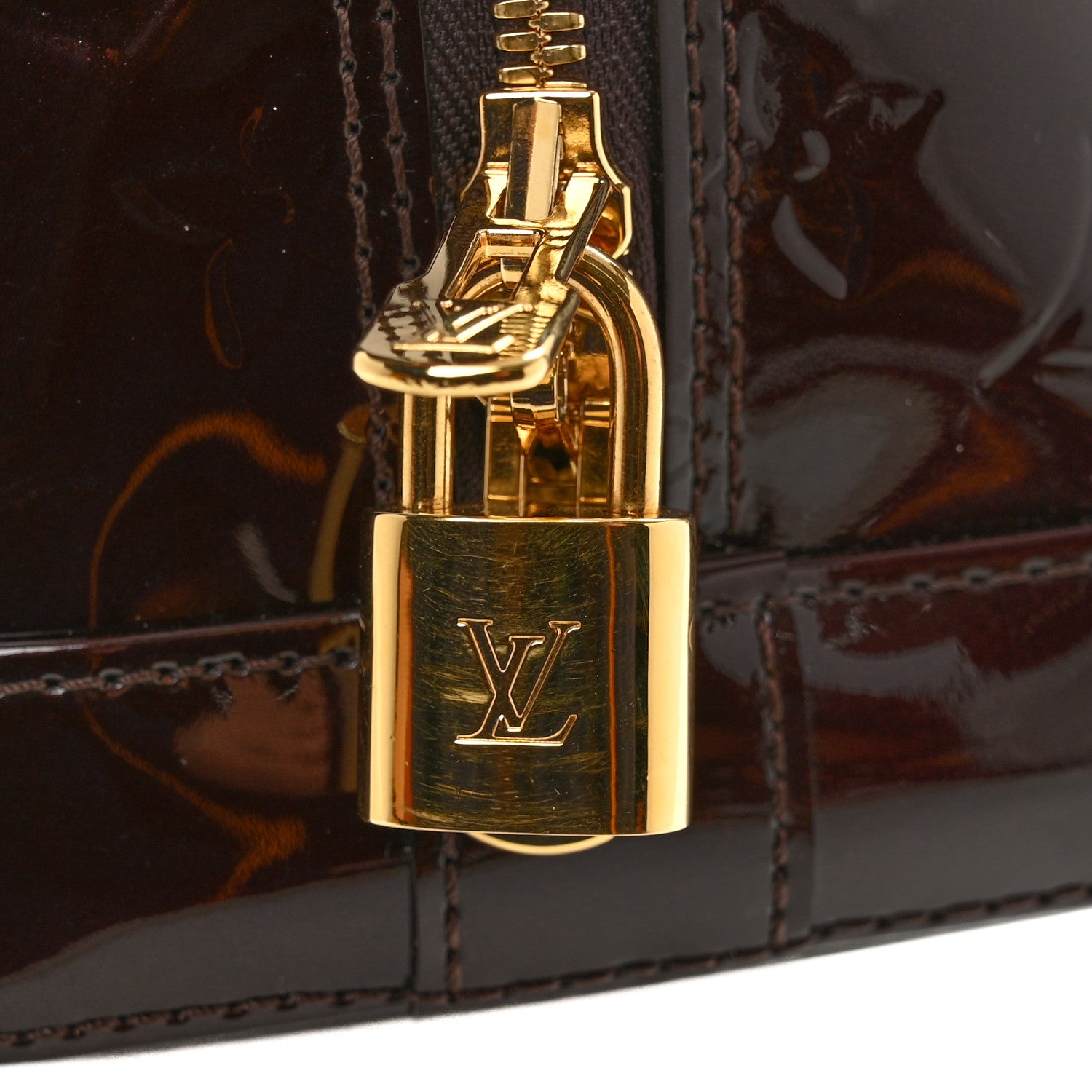 Louis Vuitton Vernis Alma PM Amarante 11 of 13