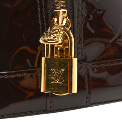 Louis Vuitton Vernis Alma PM Amarante 11 of 13