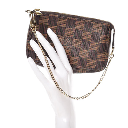 Louis Vuitton Damier Ebene Mini Pochette Accessories 2 of 8