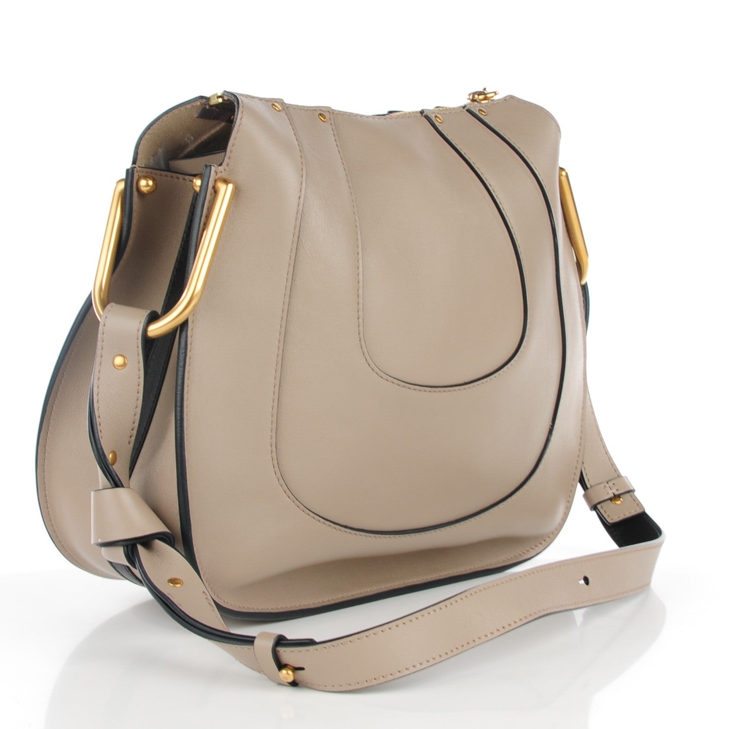 Chloe Calfskin Small Hayley Hobo Cashmere Grey 3 of 7