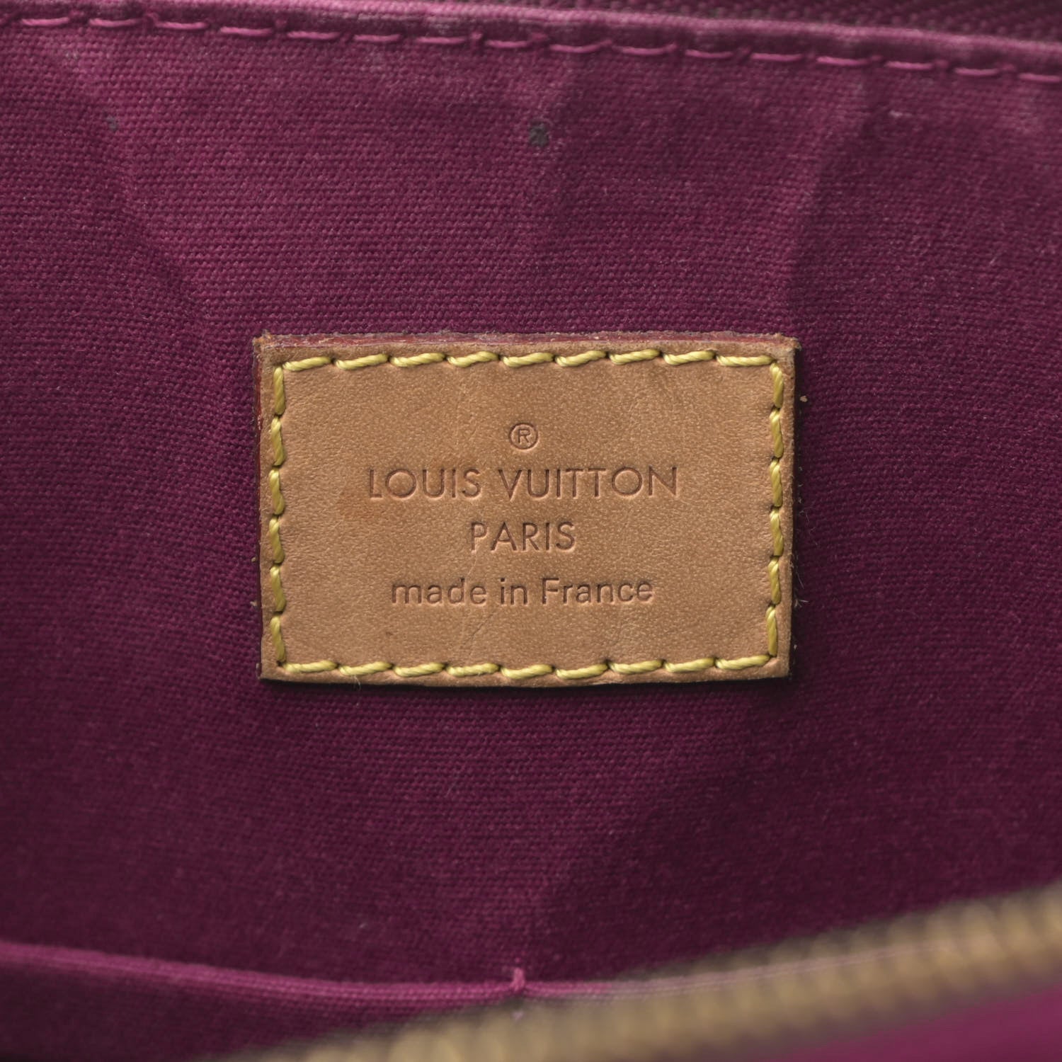 Louis Vuitton Vernis Alma MM Amethyste 6 of 12