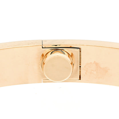 Cartier 18K Yellow Gold 4 Diamond LOVE Bracelet 16 8 of 10