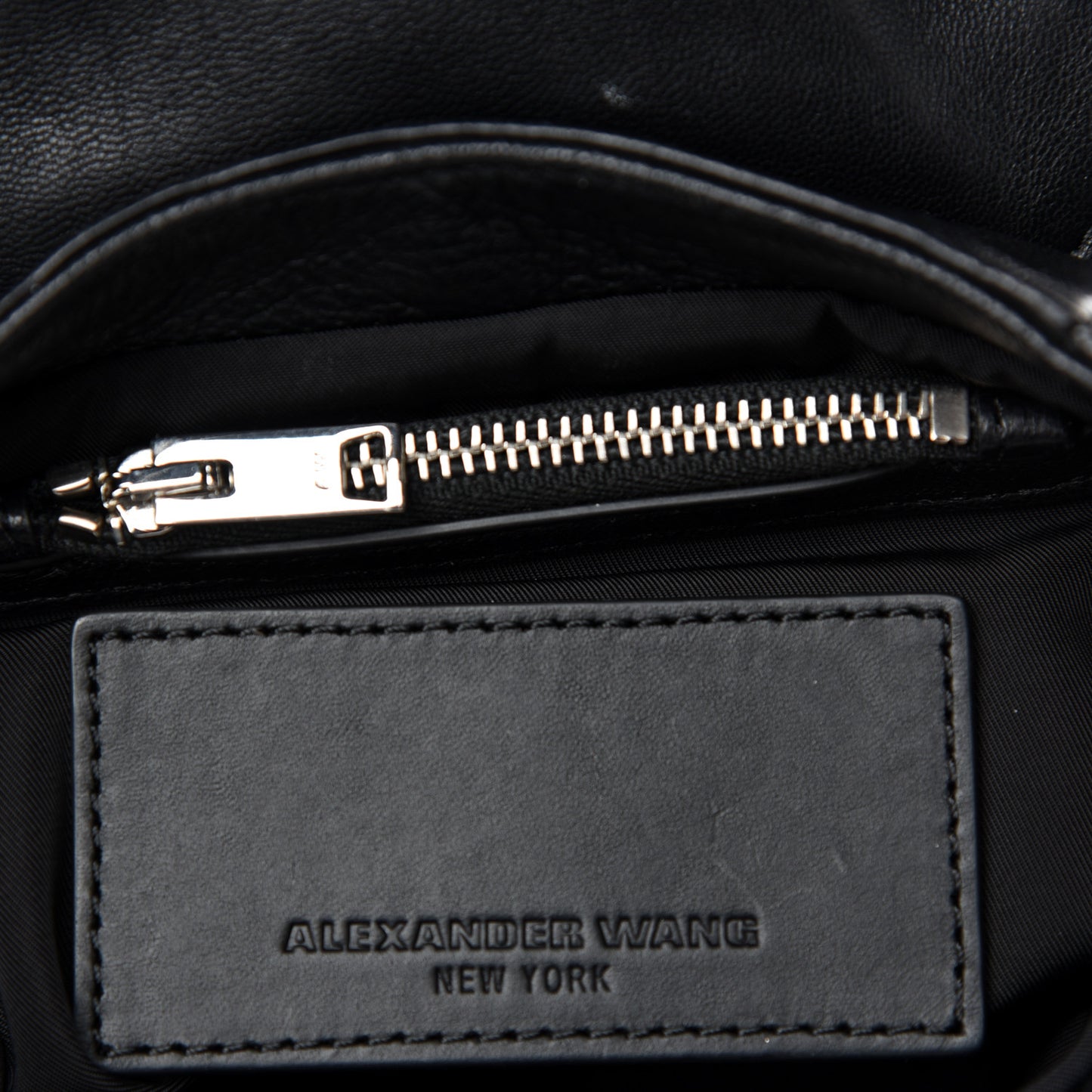 Lambskin Micro Marti Crossbody Black