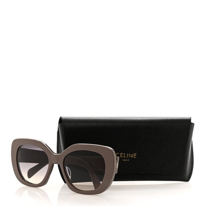 Celine Acetate Triomphe 01 Square Sunglasses CL 40226U Grey 2 of 7