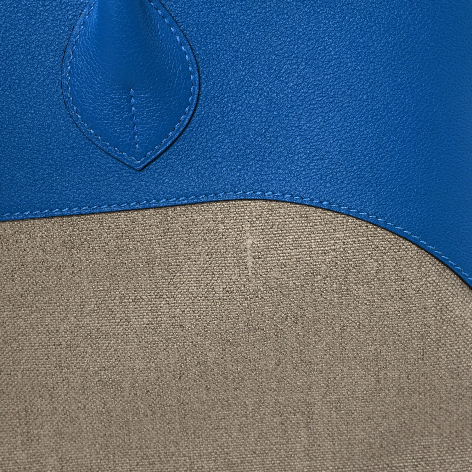 Hermes Toile De Camp Evercolor Bolide 45 Ficelle Bleu Hydra 10 of 11