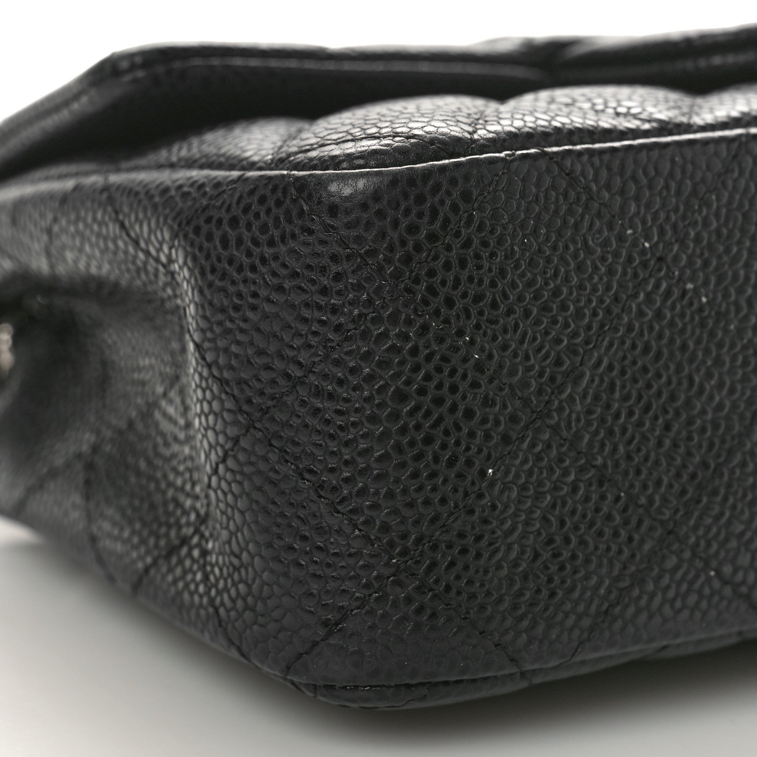 Chanel Caviar Quilted Mini Rectangular Flap Black 8 of 12