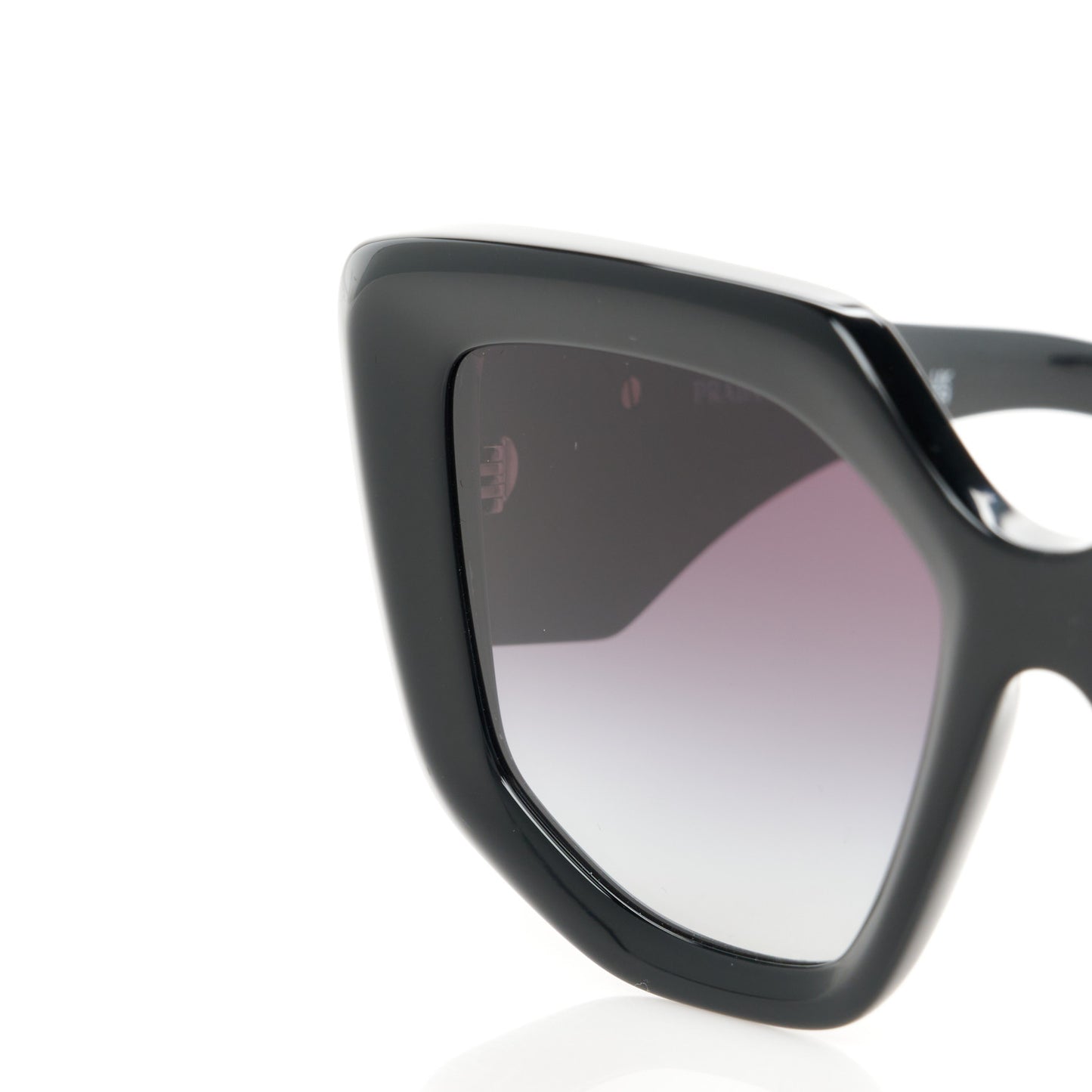 Acetate Symbole Sunglasses SPR 14Z Black