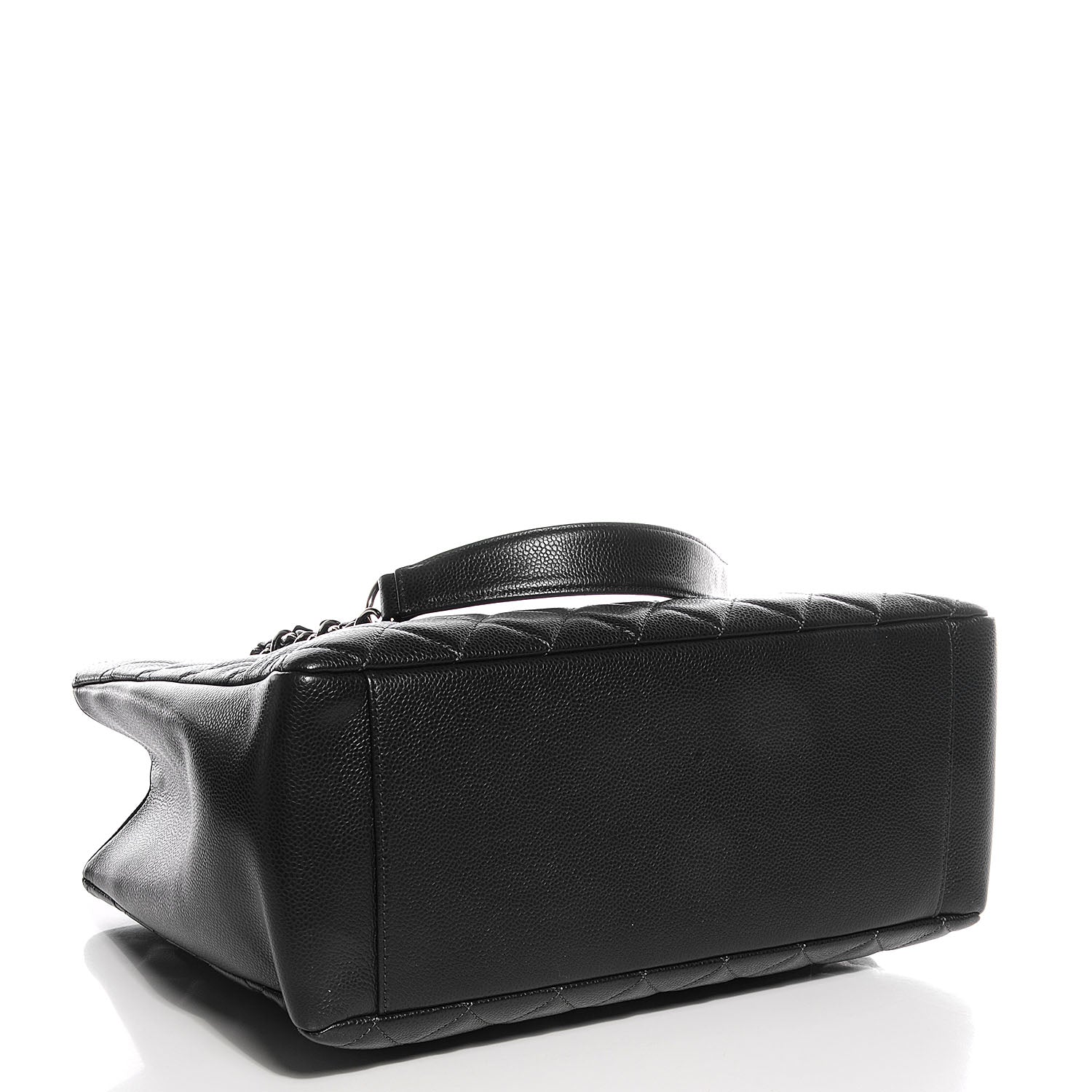 Chanel Caviar Grand Shopping Tote GST Dark Grey 3 of 7