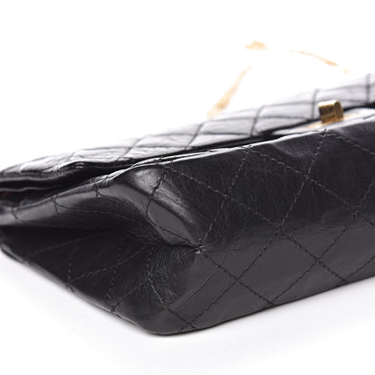 Chanel Aged Calfskin Quilted 2.55 Reissue 226 Flap Black 10 of 13
