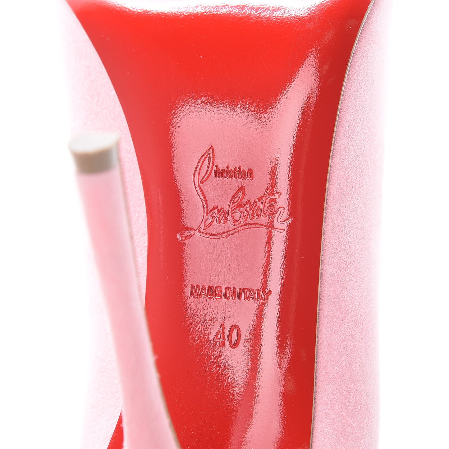 Veau Velours Decoltish 100 Pumps 40 Dolly