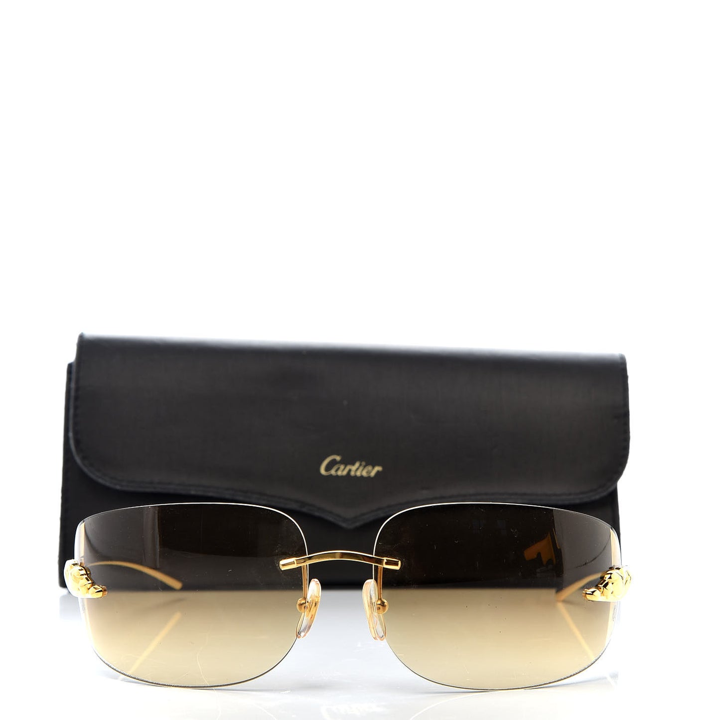 Panthere De Sunglasses Gold