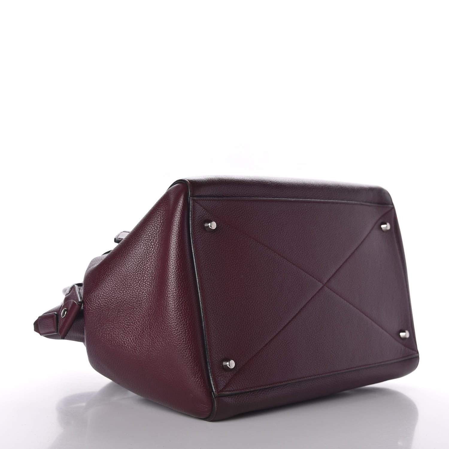 Marc Jacobs Textured Calfskin Medium Incognito Satchel Burgundy 4 of 8