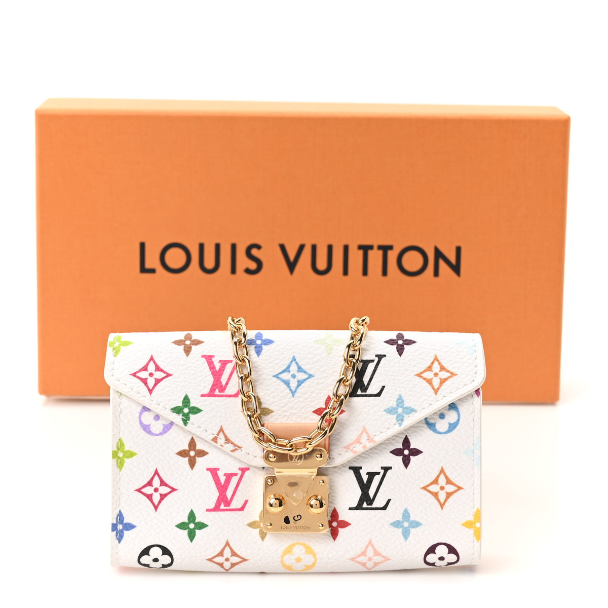 Louis Vuitton LV X TM Monogram Multicolor Pouch Metis Belt White 10 of 10