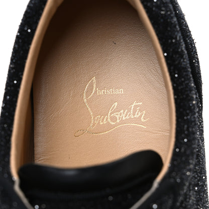 Christian Louboutin Crosta Womens Vieira Spiked Flat Comete Sneakers 41 Black 10 of 10