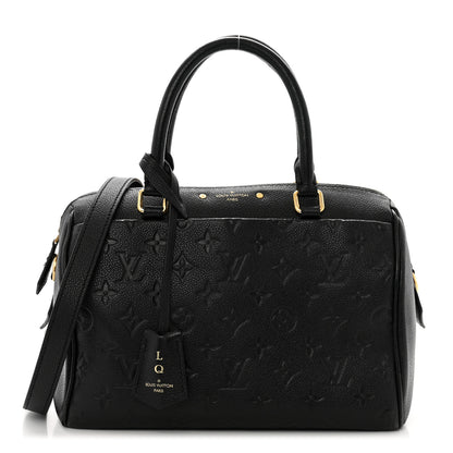 Louis Vuitton Empreinte Speedy Bandouliere 25 NM Black 1 of 13